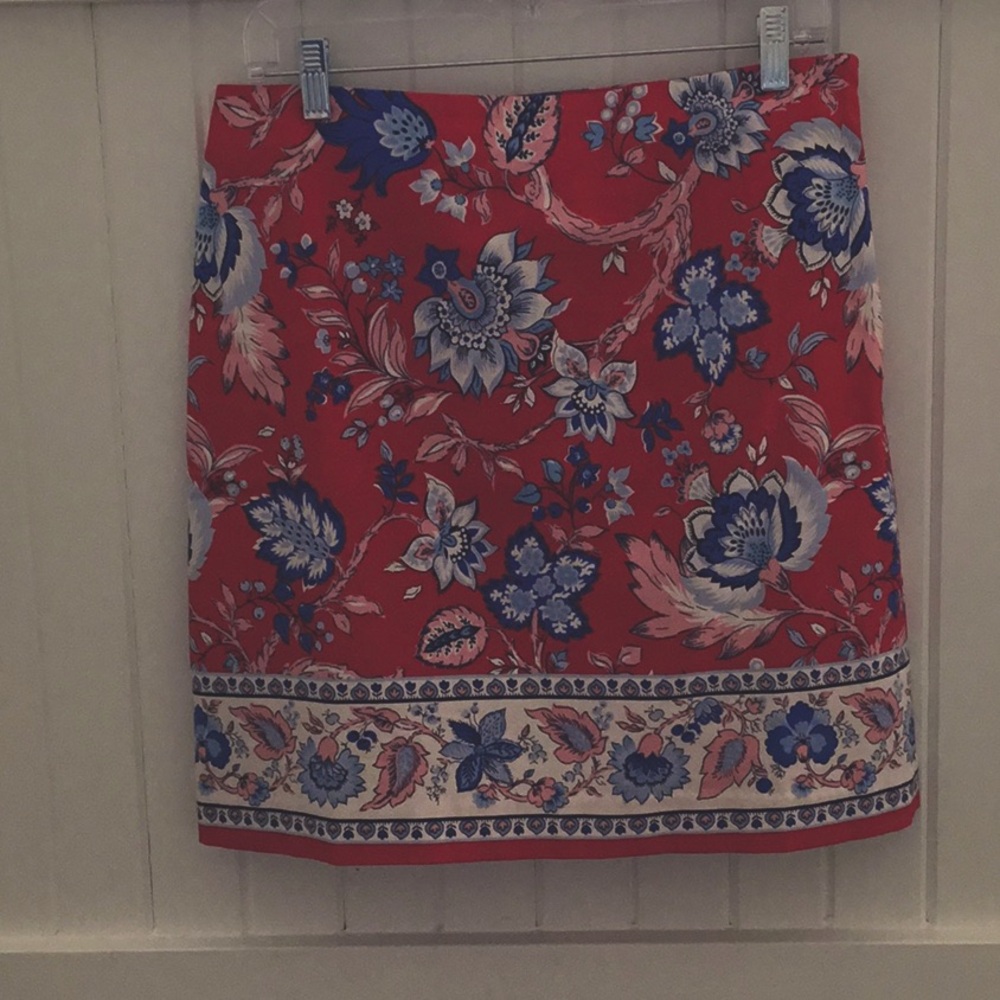 Talbots summer A line skirt